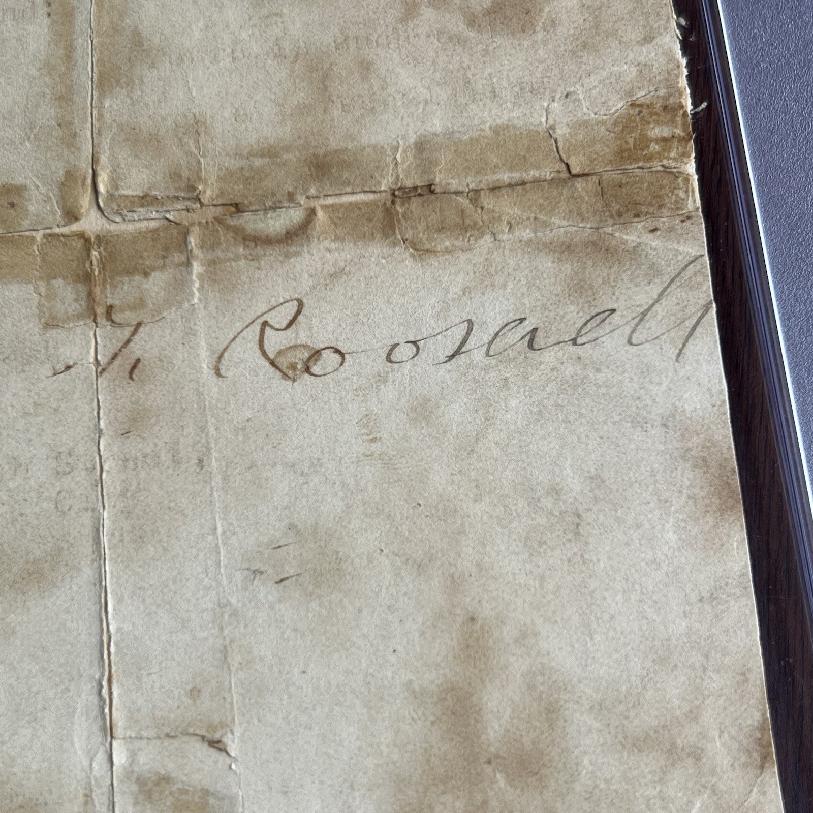 THEODORE ROOSEVELT * PSA * Autograph OUTLOOK Letter Signed 1910 Teddy President