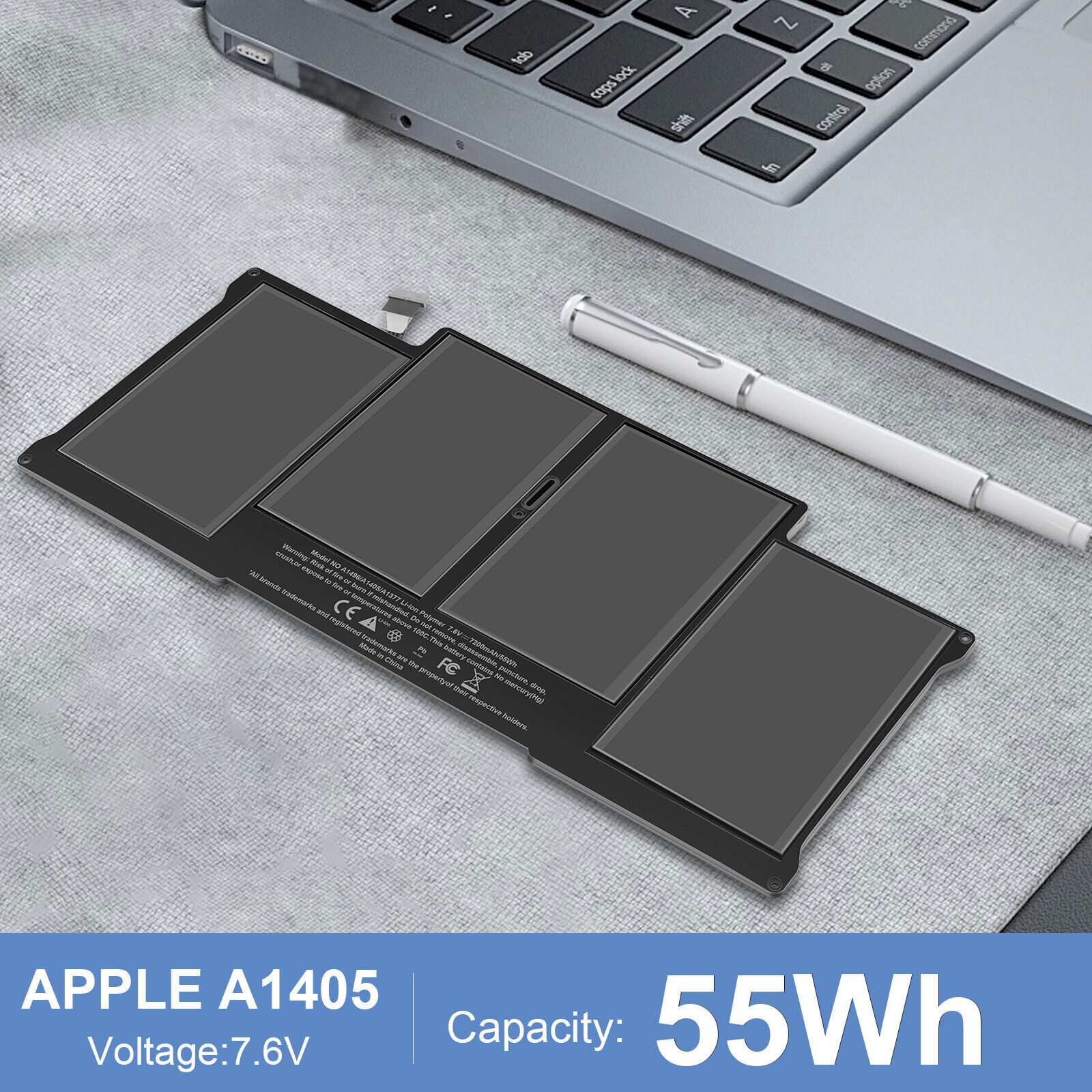 Lot 50x A1496 A1466 Battery For MacBook Air 13' A1369 A1405 A1377 2013 2014 2015