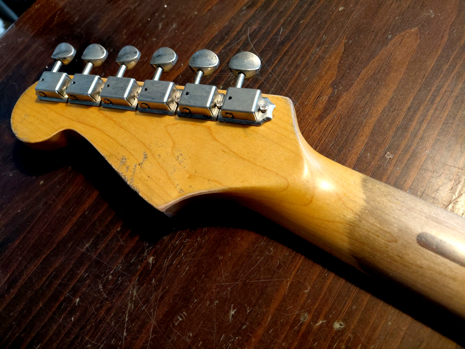 Fender Lic Relic Strat neck Aged Nitro 60s Stratocaster Mr G's Custom shop