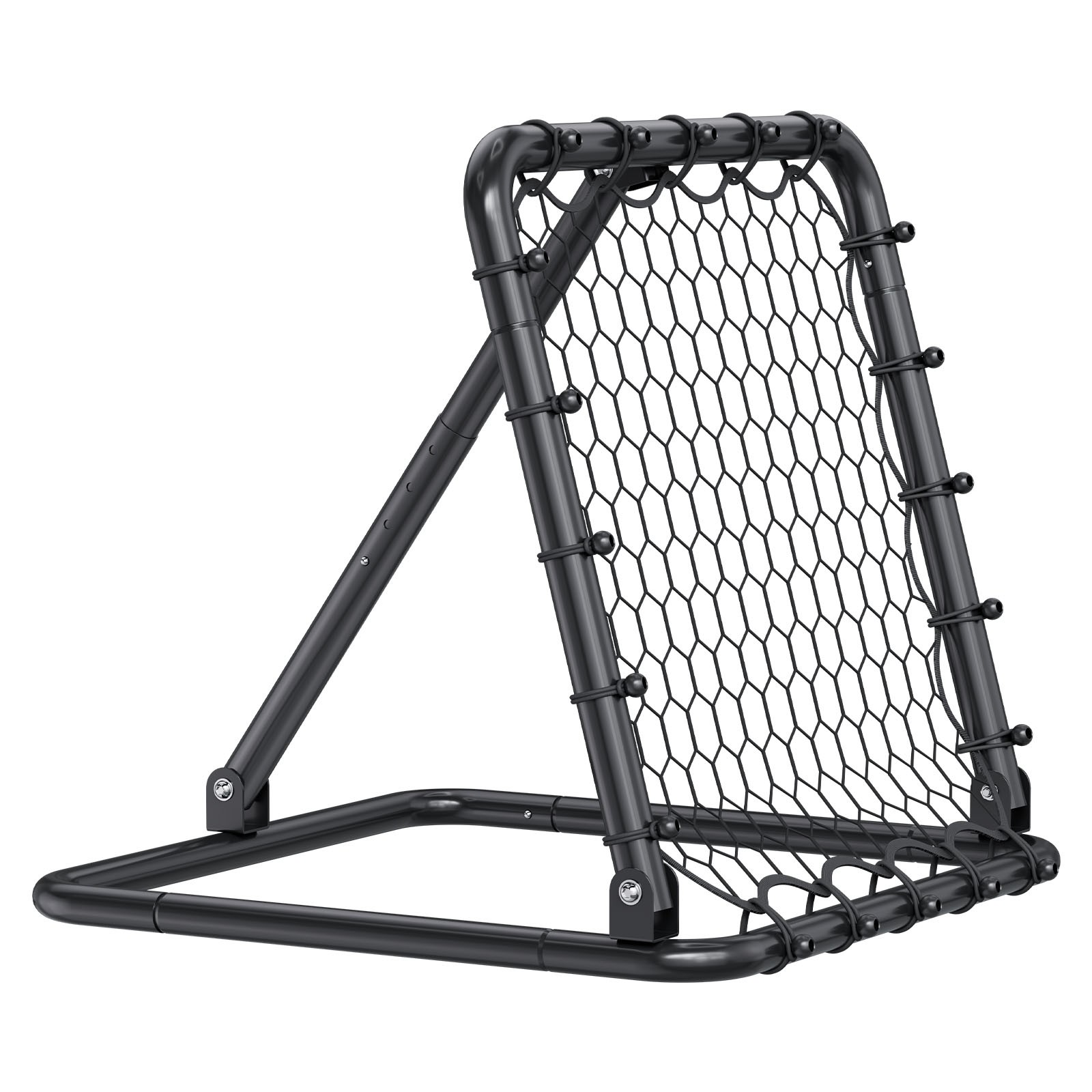 34"x34" Soccer Rebounder Net Kick-Back Portable Football Training Gifts