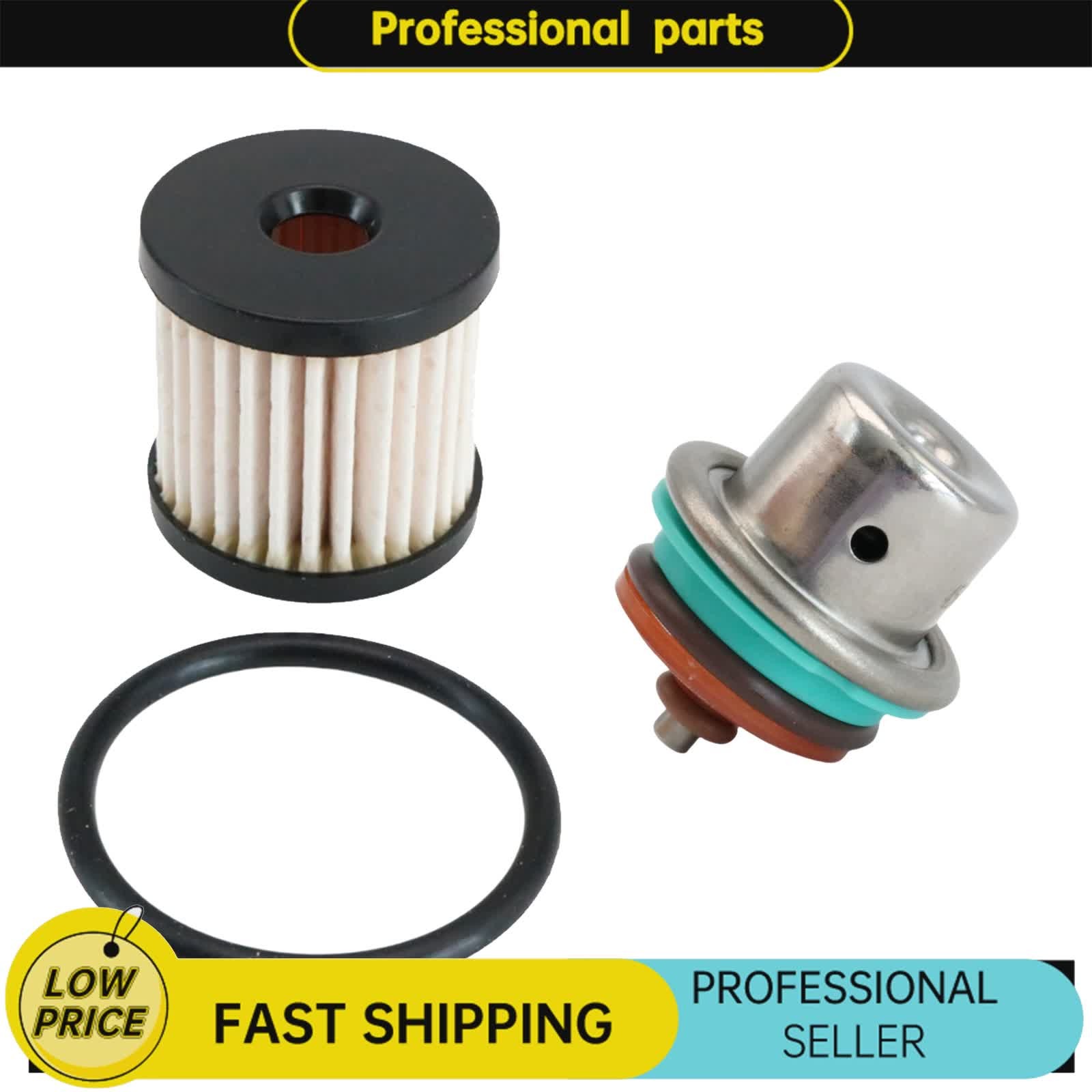 NEW Fuel Pressure Regulator+Filter For Harley Davidson Softail Street Glide Dyna