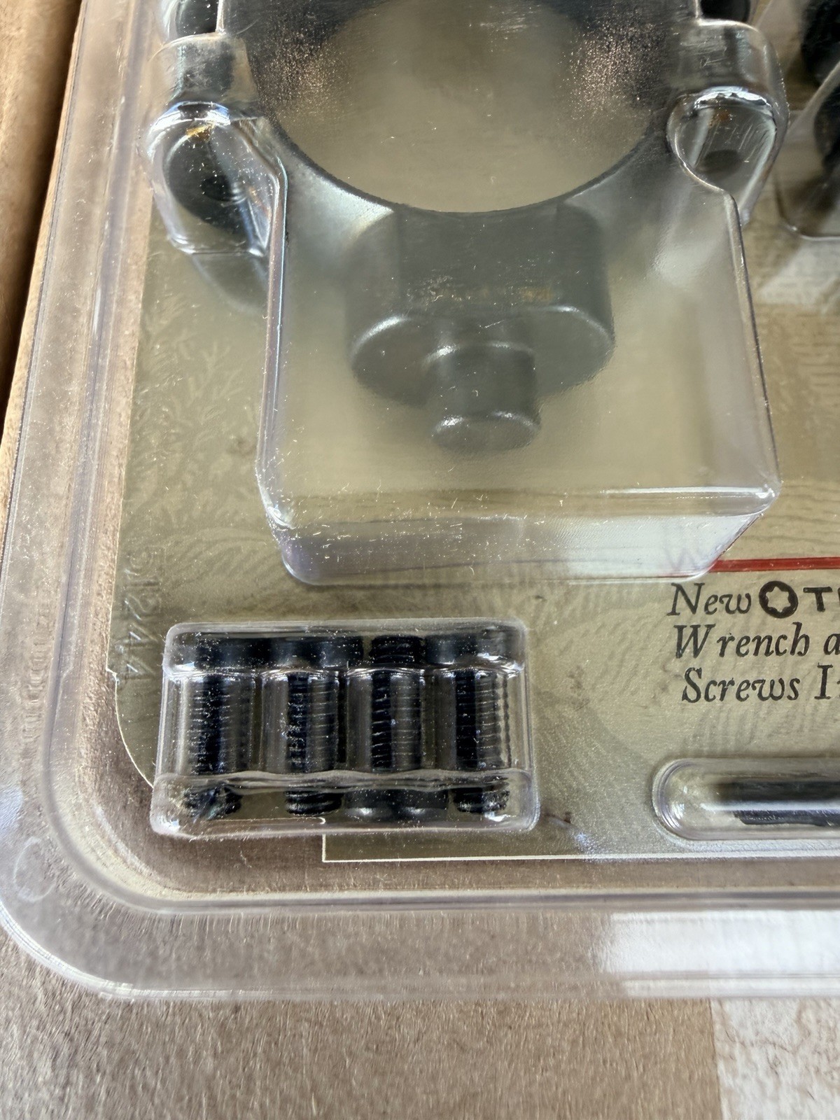 NOS Leupold QR Quick Release Scope Rings Gloss Black 30mm High (.900) 49932