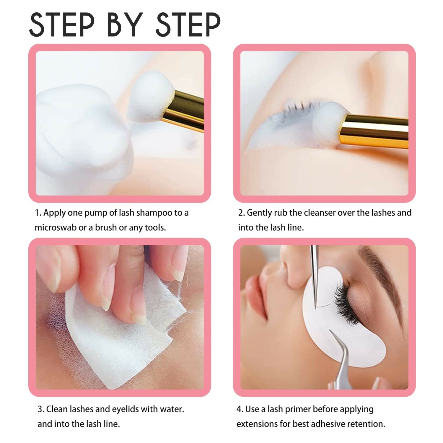 Magic Lash Shampoo for Eyelash Extension