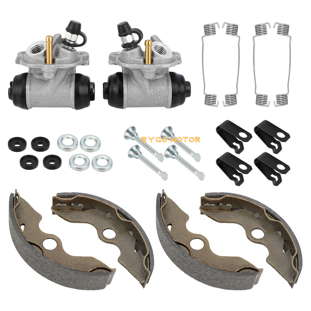 Front Brake Wheel Cylinder & Shoes Pins for Honda TRX300 2x4 FourTrax 300 93-00