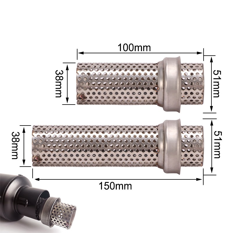 Motorcycle 51mm Exhaust Muffler Insert DBKiller Baffle Removable Universal