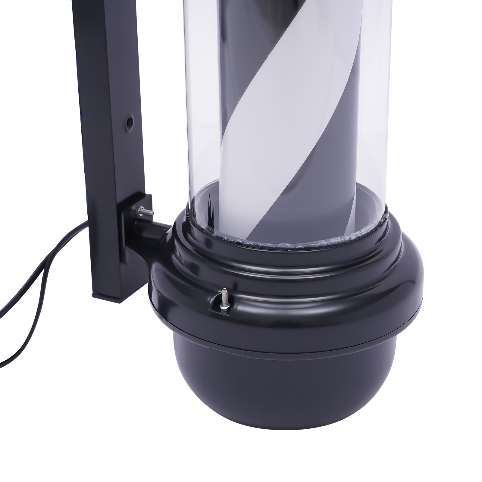 Outdoor Barber Pole Light Hair Salon Open Sign Barber Shop Rotating LED Stripes