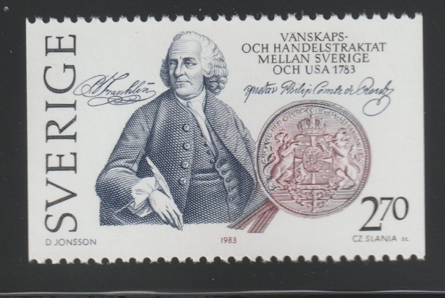 Sweden    1983    Sc # 1453    MNH   OG