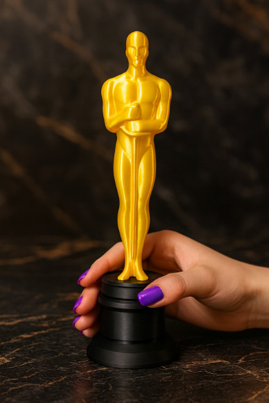 Replica Academy Award Oscar Statuette 14 Inch Tall Gold Film Award Prop
