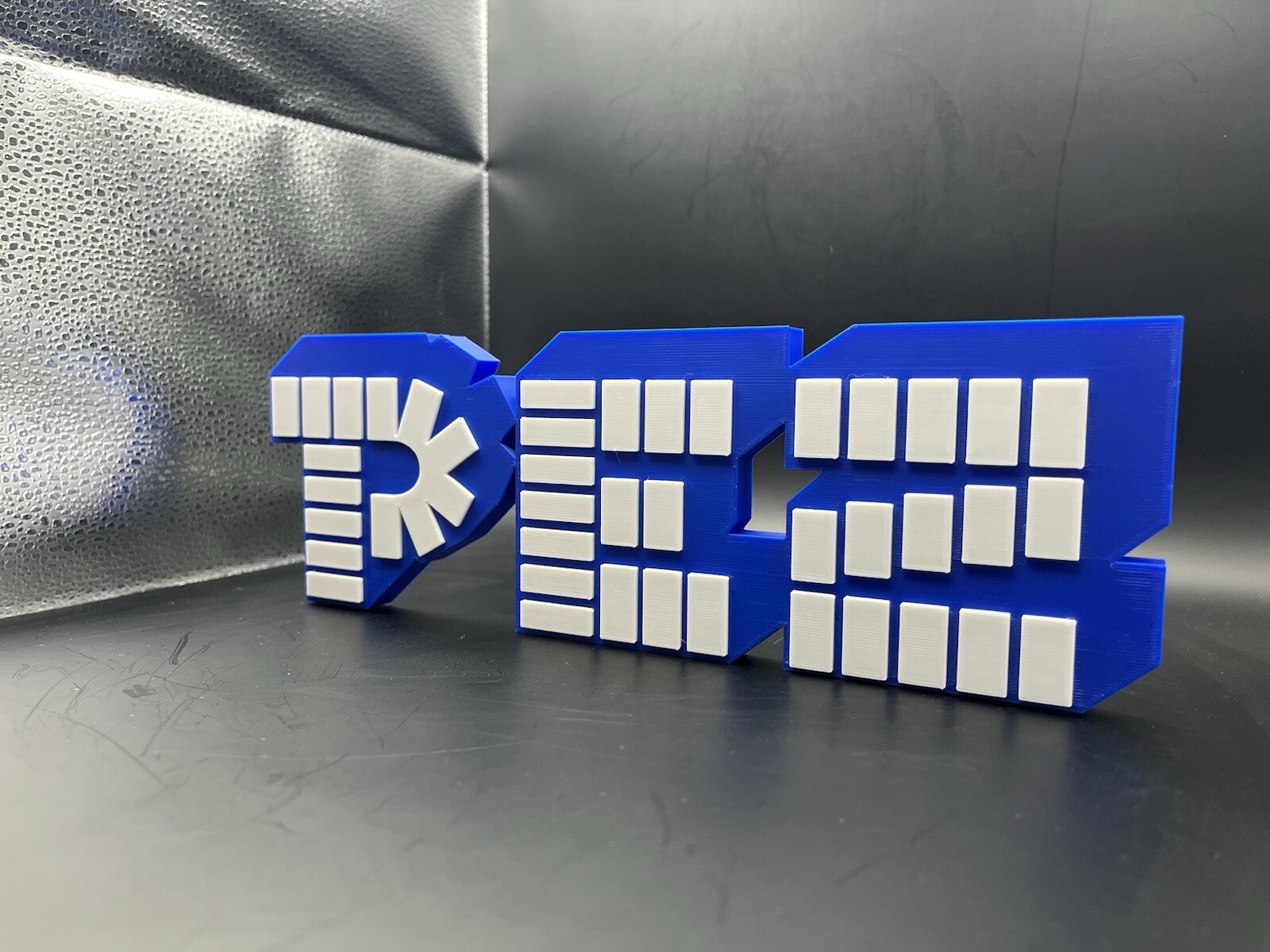 PEZ Candy Logo Sign Display | 3D Wall Desk Shelf Art