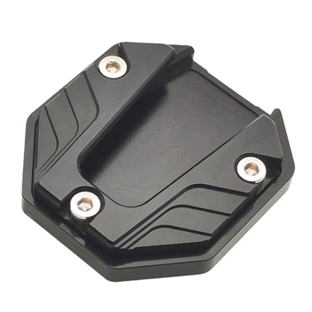 Motorcycle Bikes Kickstand Extender Foot Side Stand Extension Pad Support Plate