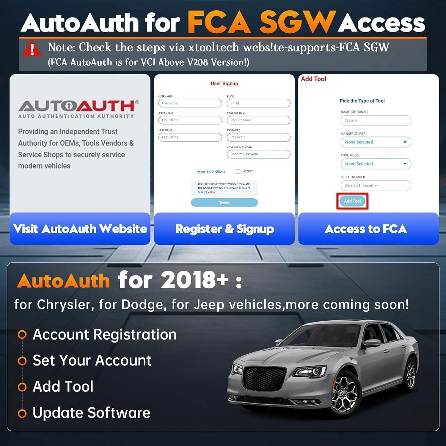 2025 XTOOL D7 Car Bidirectional Scanner Full Diagnostic Coding Key Programmer