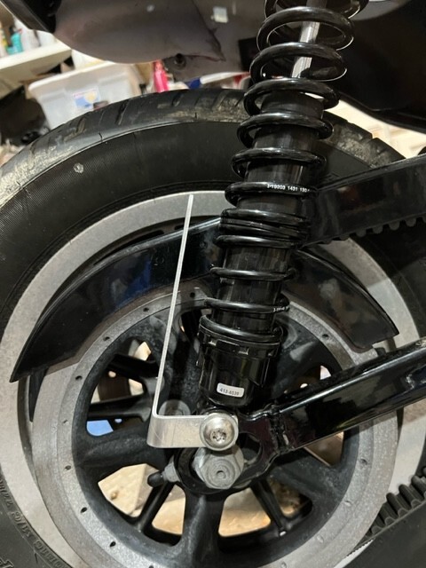 Side License Plate Relocation Bracket for HARLEY DAVIDSON SPORTSTER All Years