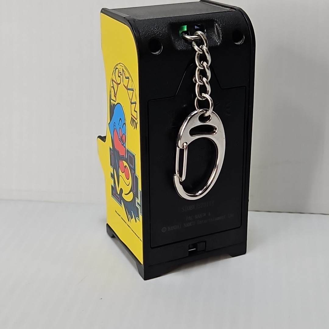 Pac Man Mini Arcade Machine Keychain 2017 Super Impulse Limited Bandai