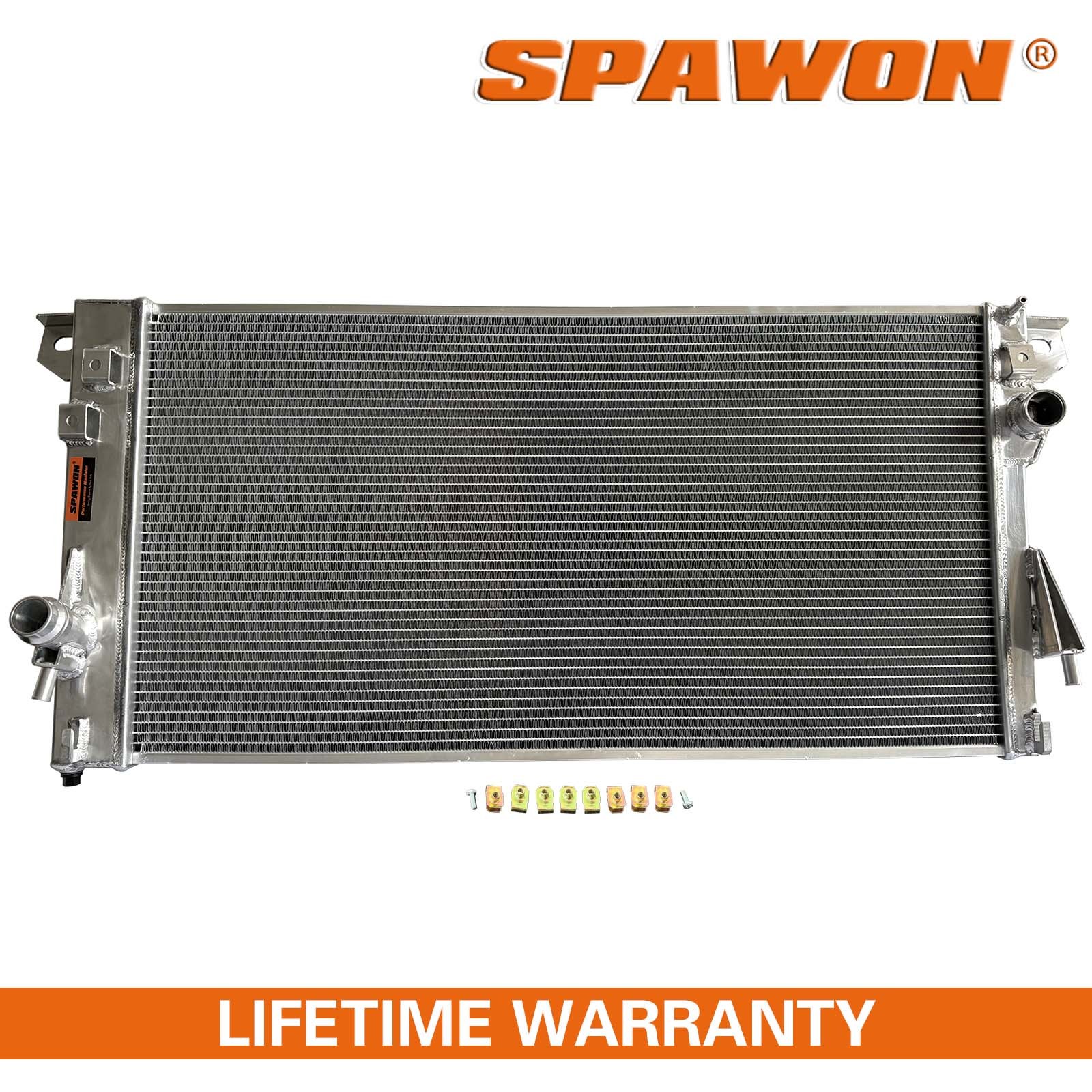 3Row SPAWON Radiator For Ford Expedition F-150 Lobo 2015-2022 Aluminum MT 13510