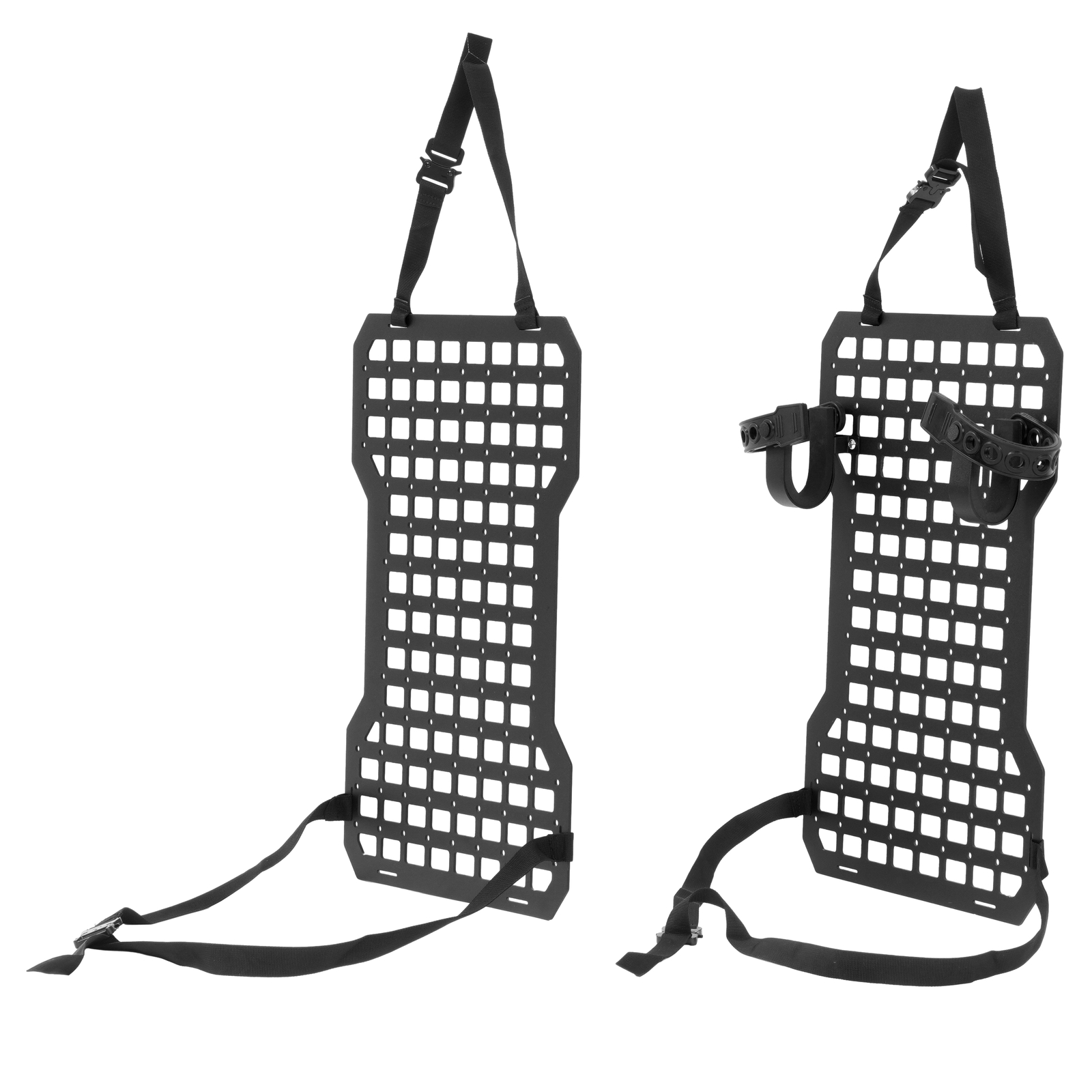 Versatile Tactical Rigid Molle Insert Panel For Car Seat Back Storage Gun Rack