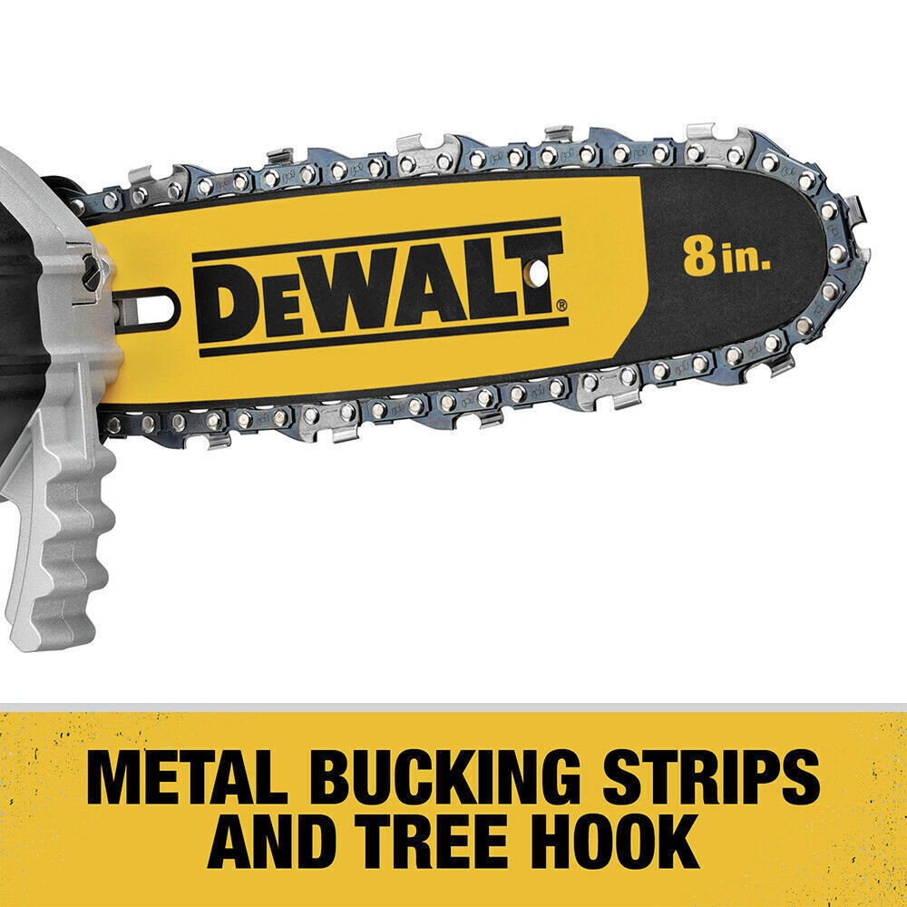 DEWALT 20V MAX XR Brushless Li-Ion Cordless Pole Saw New DCPS620B US Tool Only
