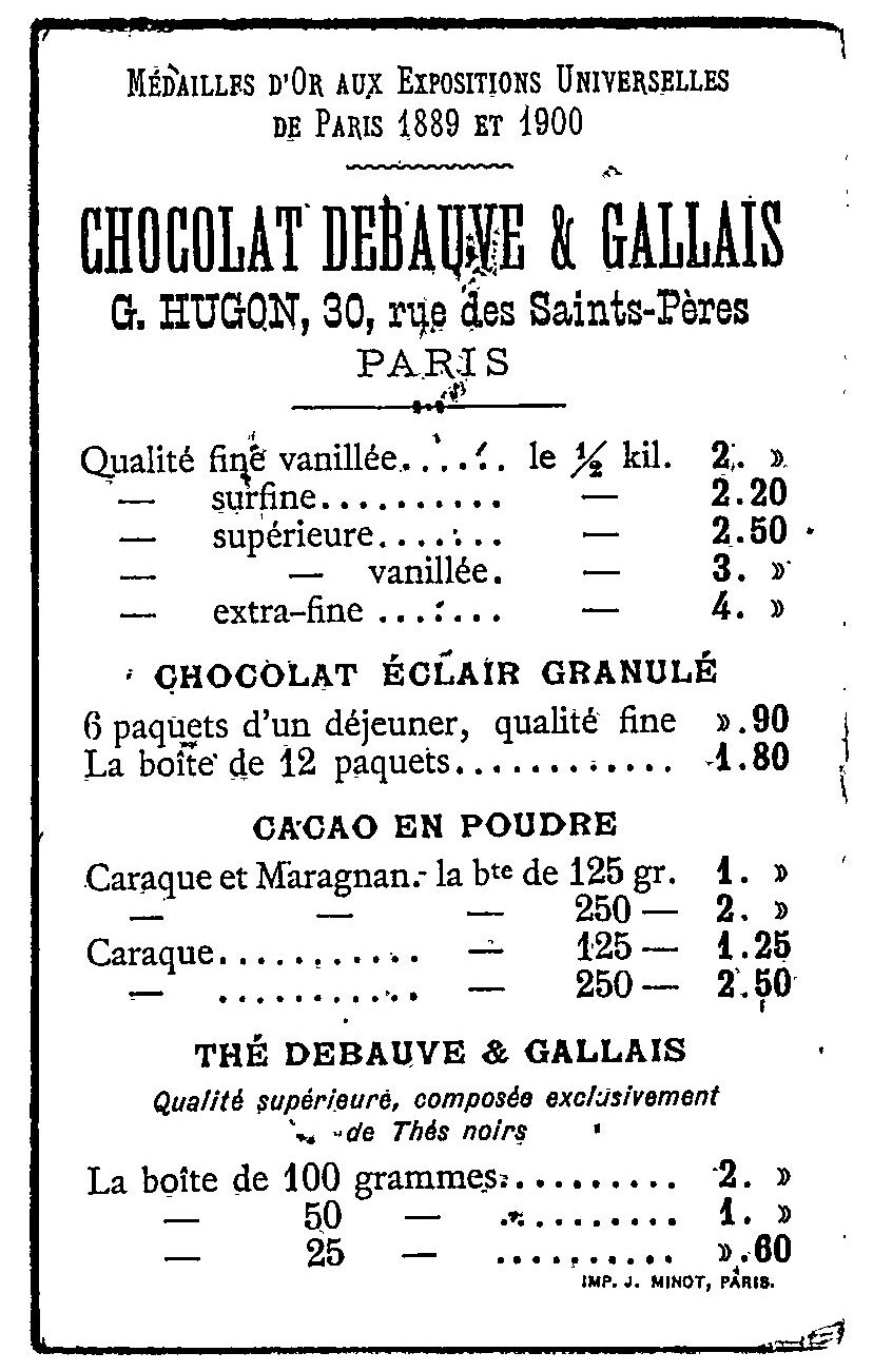 Debauve & Gallais Children Perform Cone Trick Victorian Trade Card