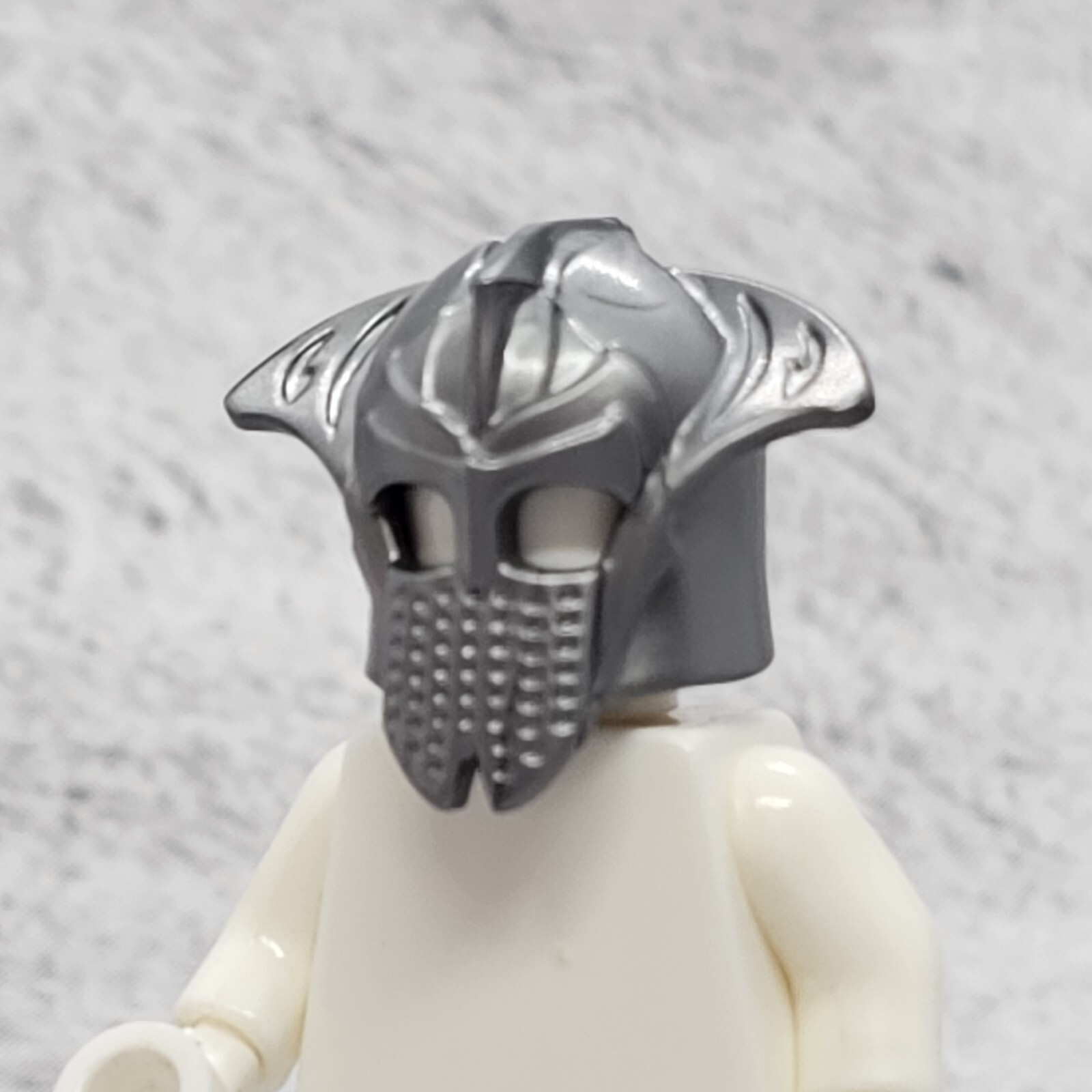 5Pack Gray Easterling Helmet Blocks Accessories for Minifigures LOTR gc3b498