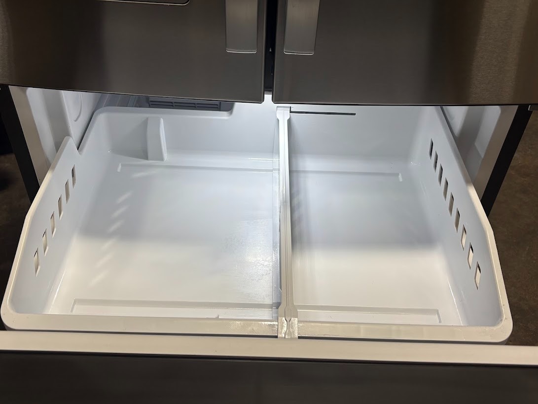 GE ENERGY STAR GFE24JYKHFFS 33" Stainless 23.6 Cu. Ft. French-Door Refrigerator