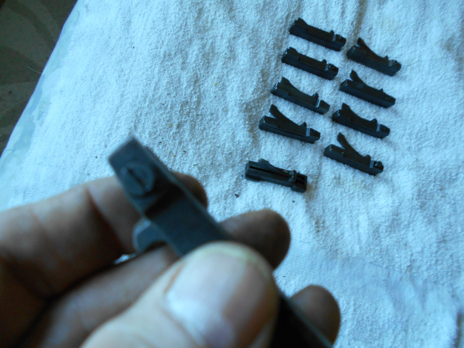 WW2 japanese type 99 arisaka rifle complete bolt extractor ejector stop release