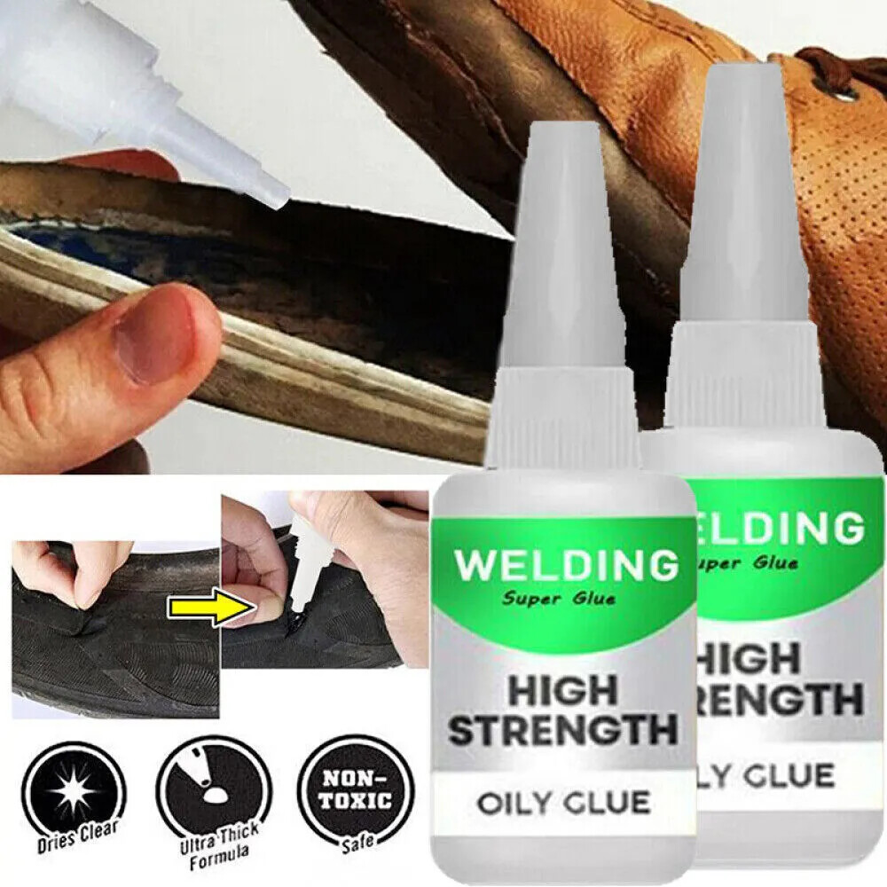 3pcs Powerful Welding High-Strength Oily Glue Uniglue Universal Super Glue 50ml