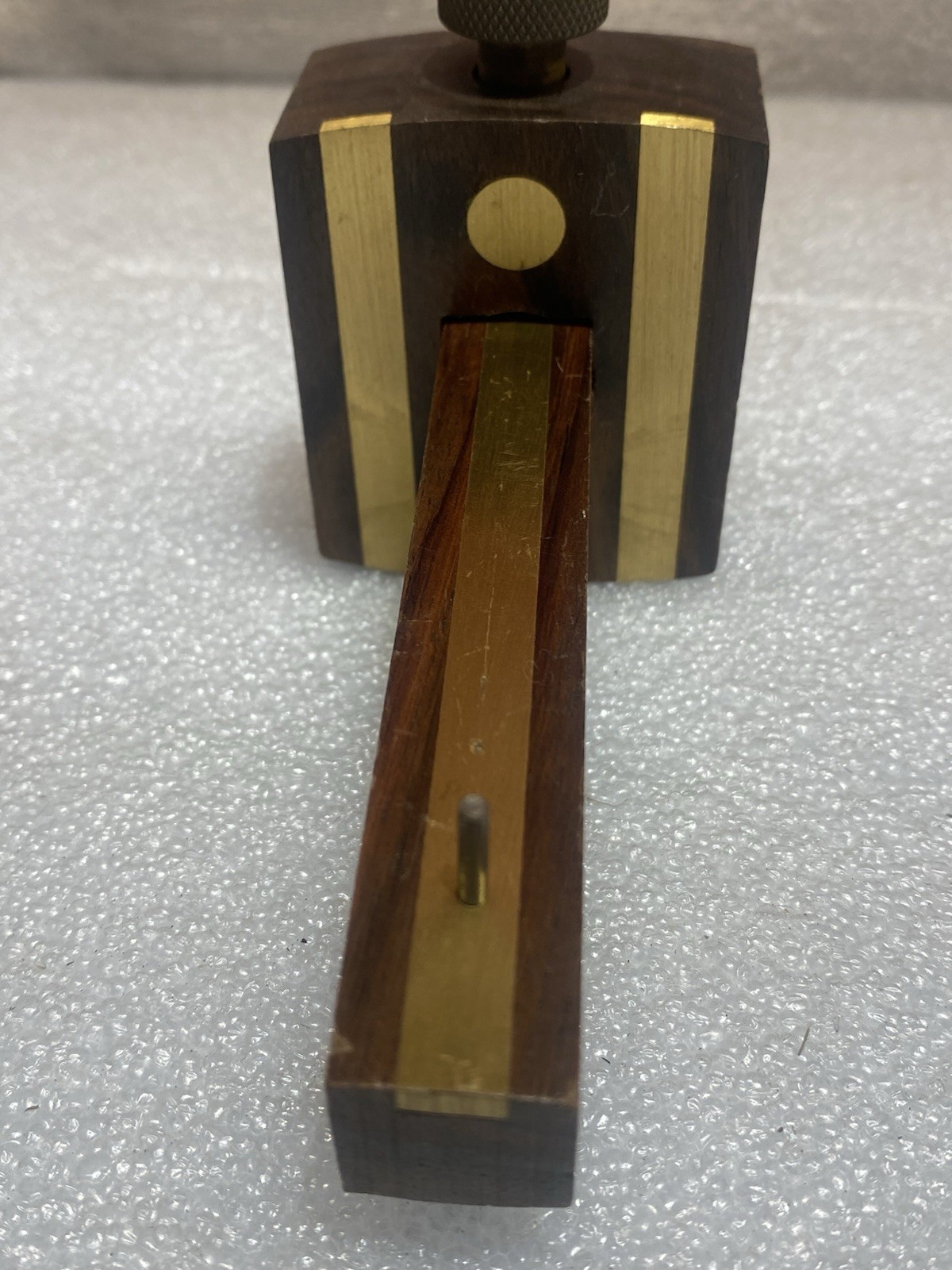 BEAUTIFUL Rosewood Brass Marking Gauge CROWN TOOLS?