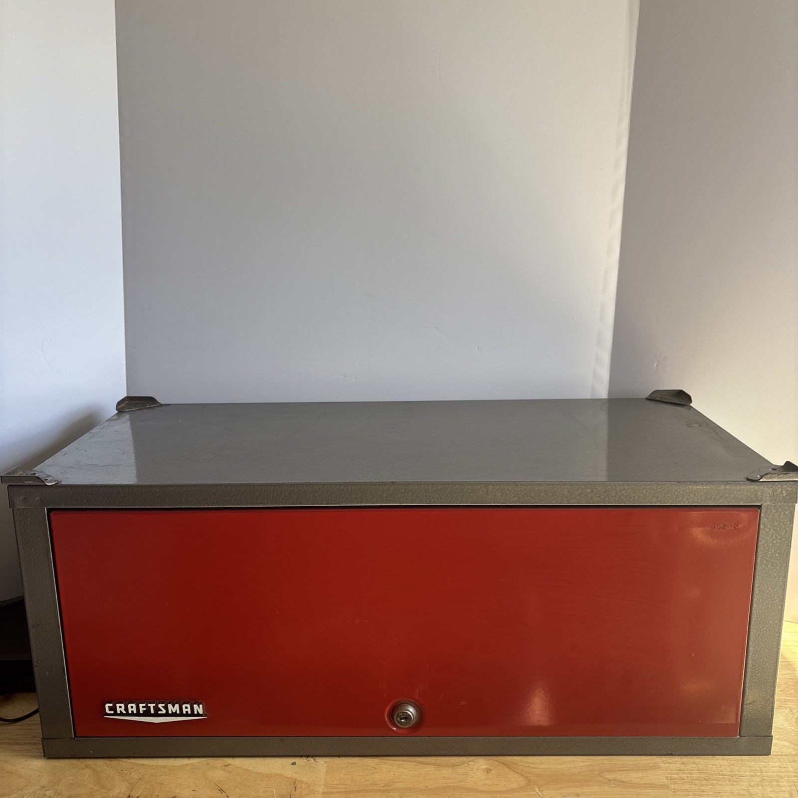 Craftsman Mid Riser Middle Intermediate Tool Box Chest 3 Drawer Vtg USA No Key