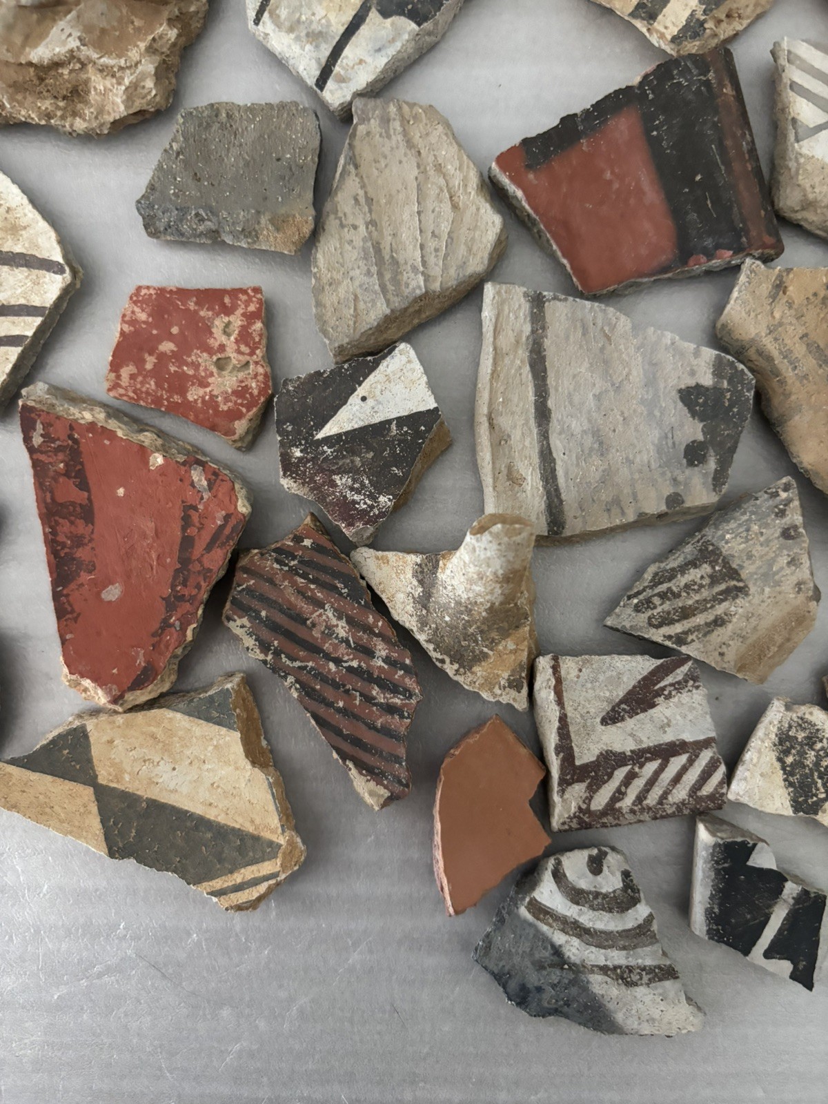 Ancient Anasazi Native American Pottery Shards Arizona L10-F FREE SHIP