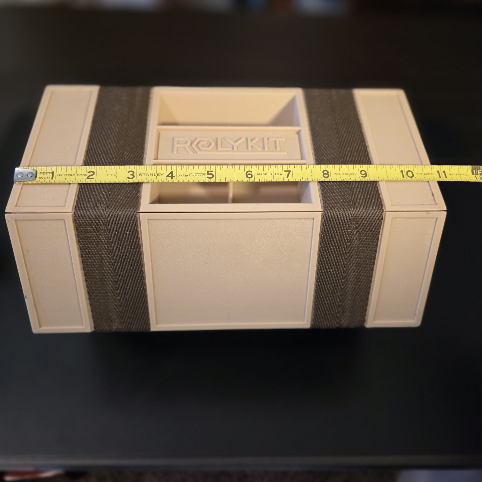 ROLYKIT Brown & Tan Storage Organizer