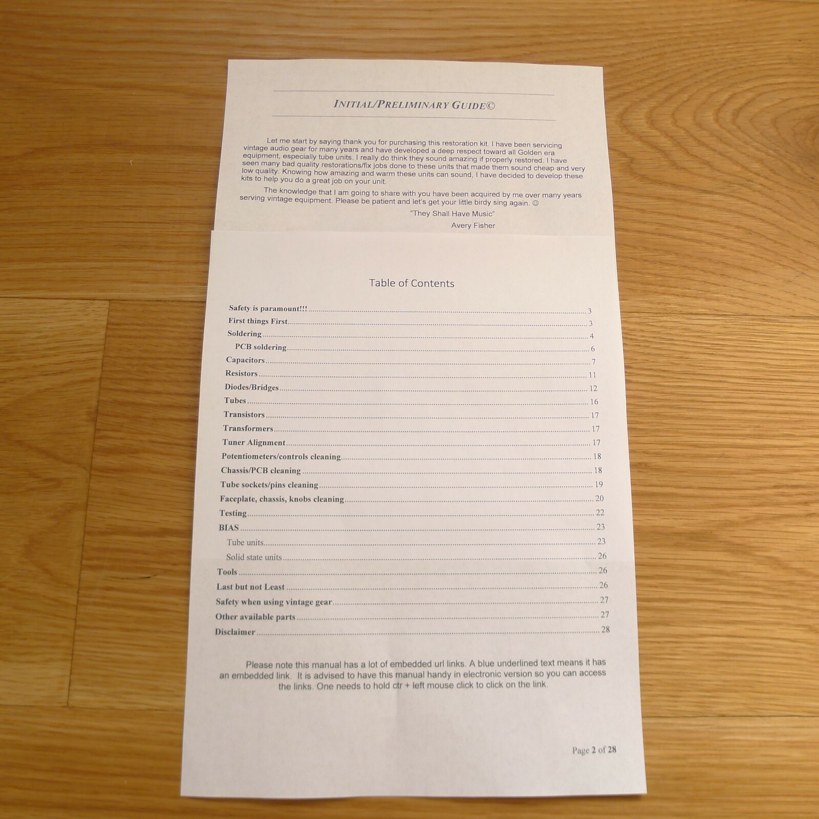 McIntosh C28 preamp FULL restoration recap repair service rebuild kit capacitor