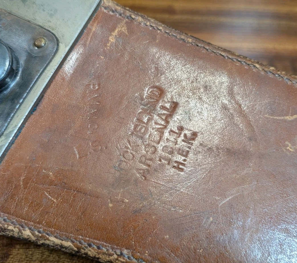 Springfield Armory WWI Era 1909 Bolo Knife w Rock Island Arsenal Scabbard