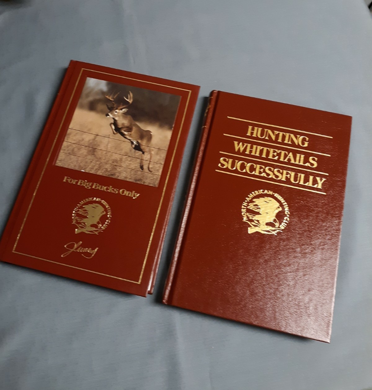 For Big Bucks Only & Hunting Whitetails North American Hunting Club Books 86' 89