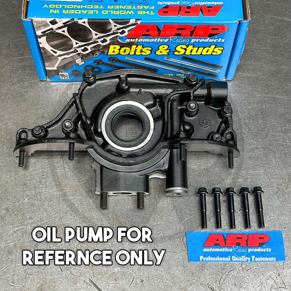 ARP Oil Pump Bolts Kit For 92-00 Honda Civic SOHC D Series D15 D16 (Black)