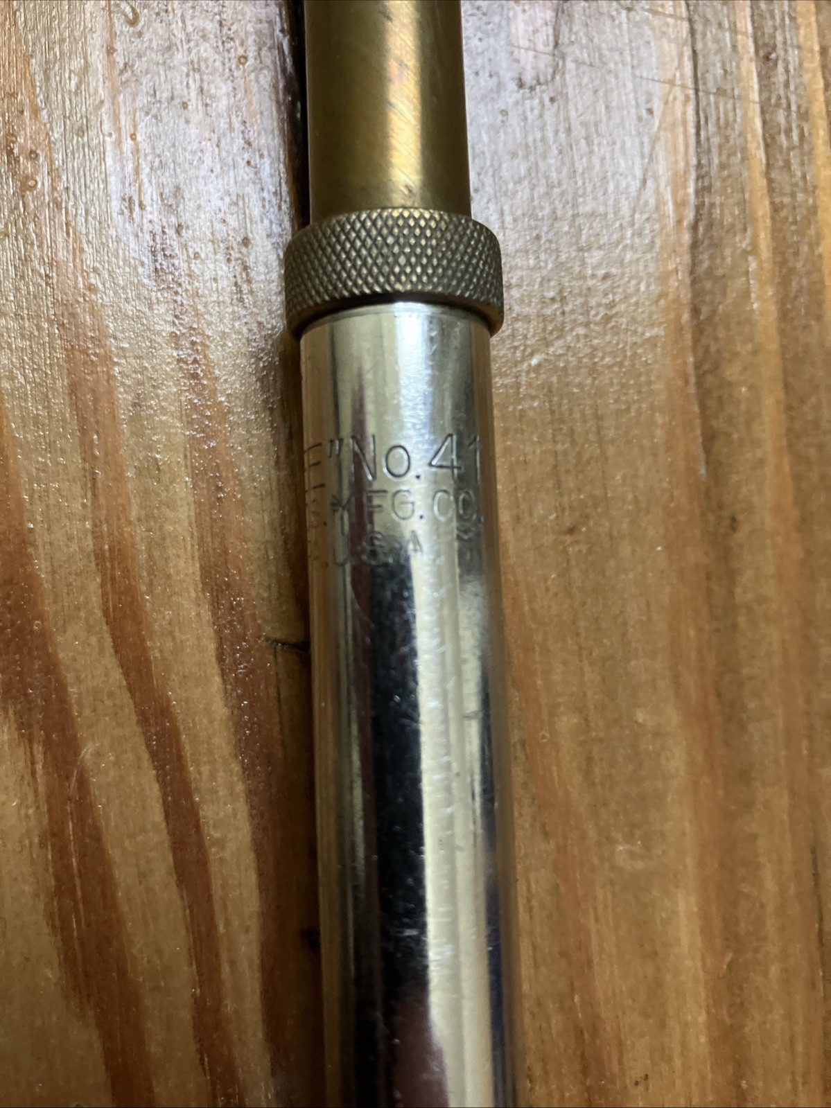 Vintage North Bros. Yankee No. 41 Push Drill with 3 Bits