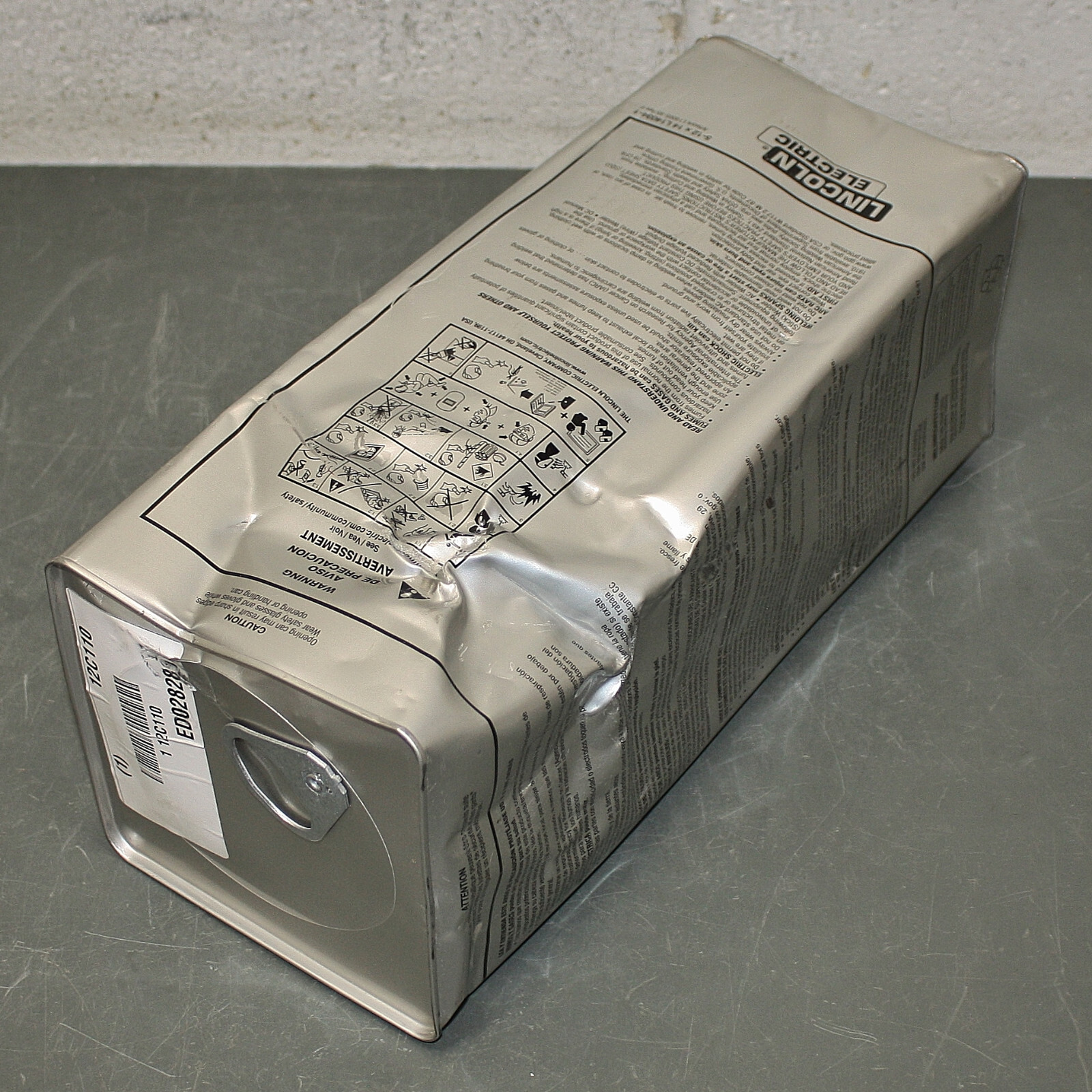 50 lbs Lincoln Stick Electrode Excalibur 7018MR, 3/32" x 14", Welding, E7018 AWS