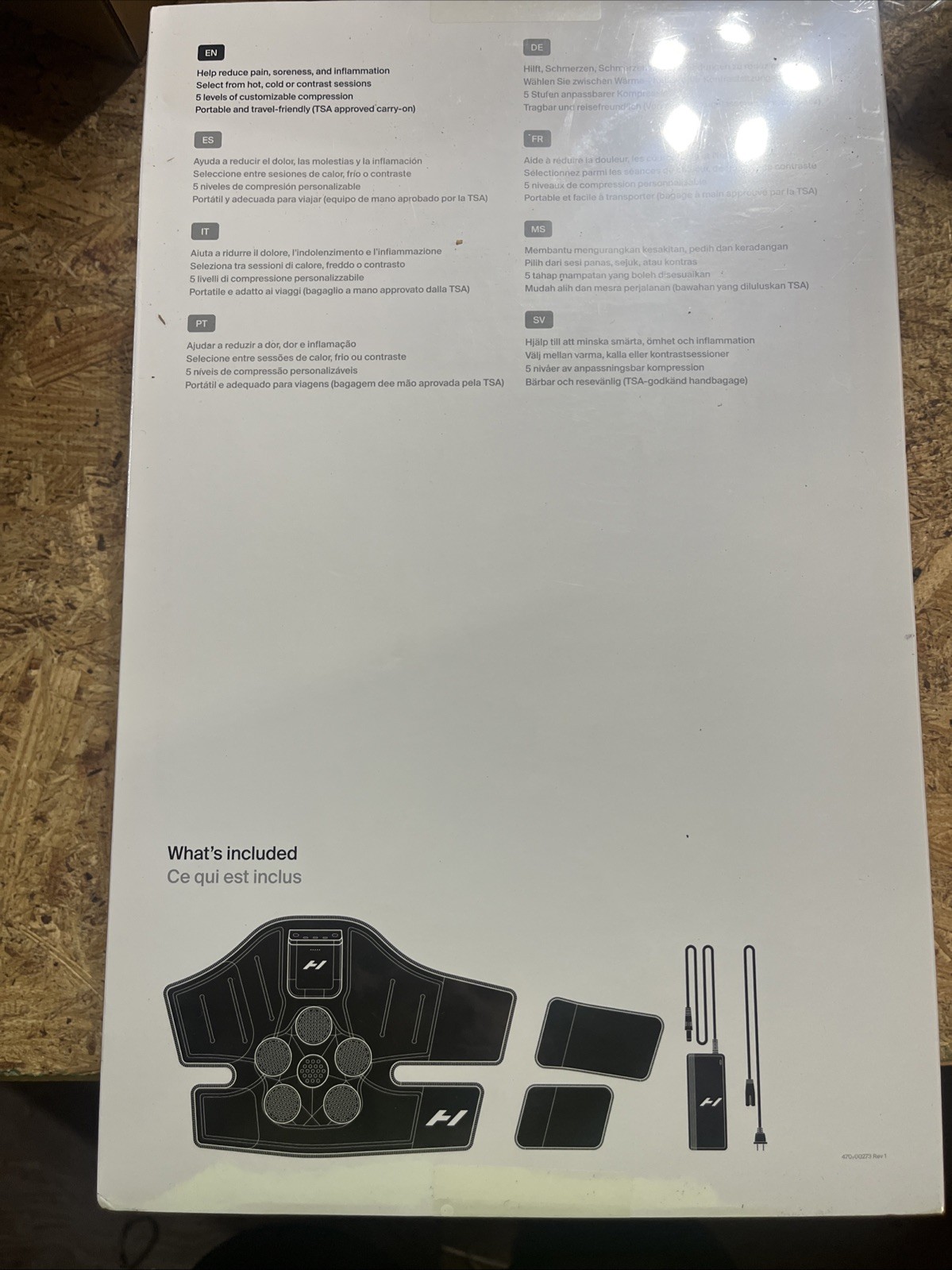 Hyperice X 2 Knee Advanced Heat and Cold Contrast Therapy Device - NEW SEALED