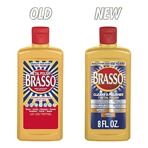 NEW Brasso-2660089334 Multi-Purpose Metal Polish, 8 oz(FAST SHIPPING)