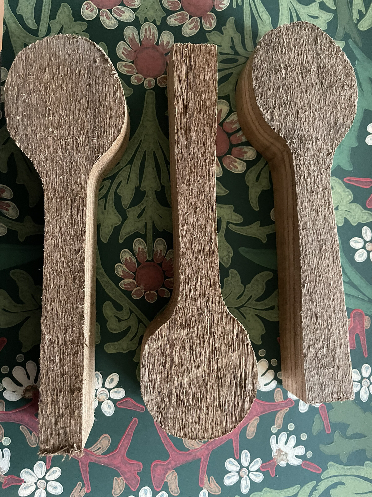 3 Butternut Spoon Blanks for Wood Carving Soft Basswood RoughOuts for Beginners