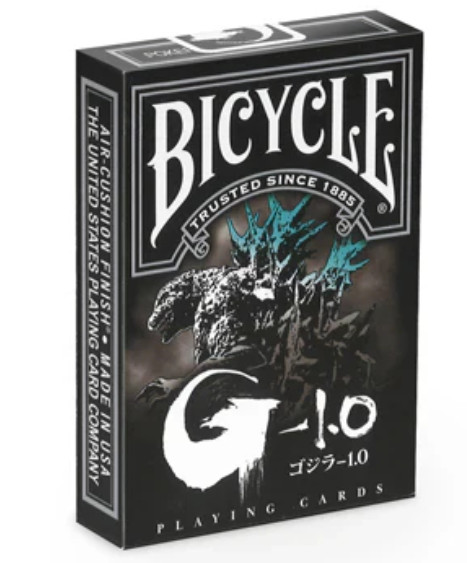 New Limited Bicycle Godzilla Playing Cards G -1.0 Trump Minus One Playing cards