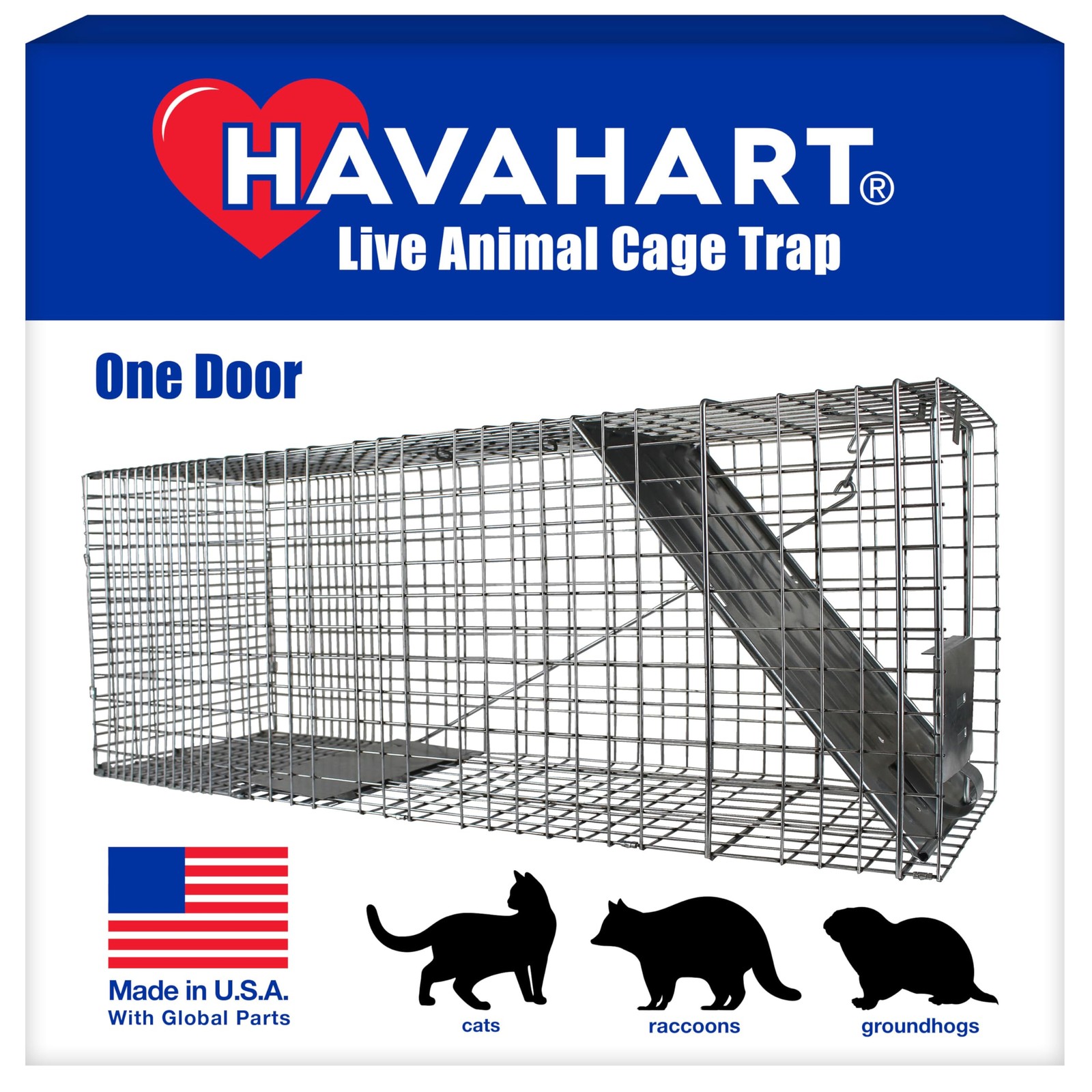 1079SR Large 1Door Humane Catch and Release Live Animal Trap Cage  Live Racco...