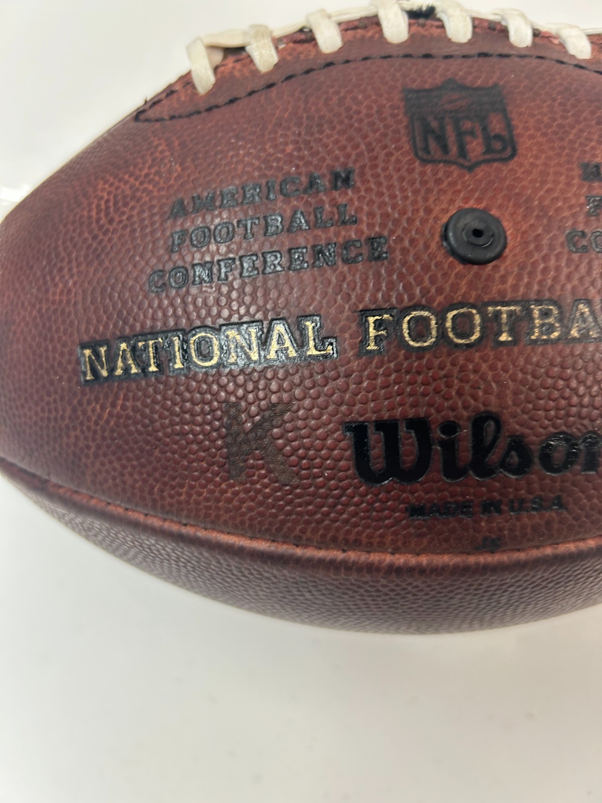 NFL GAME USED FOOTBALL FROM THE EARLY 2000