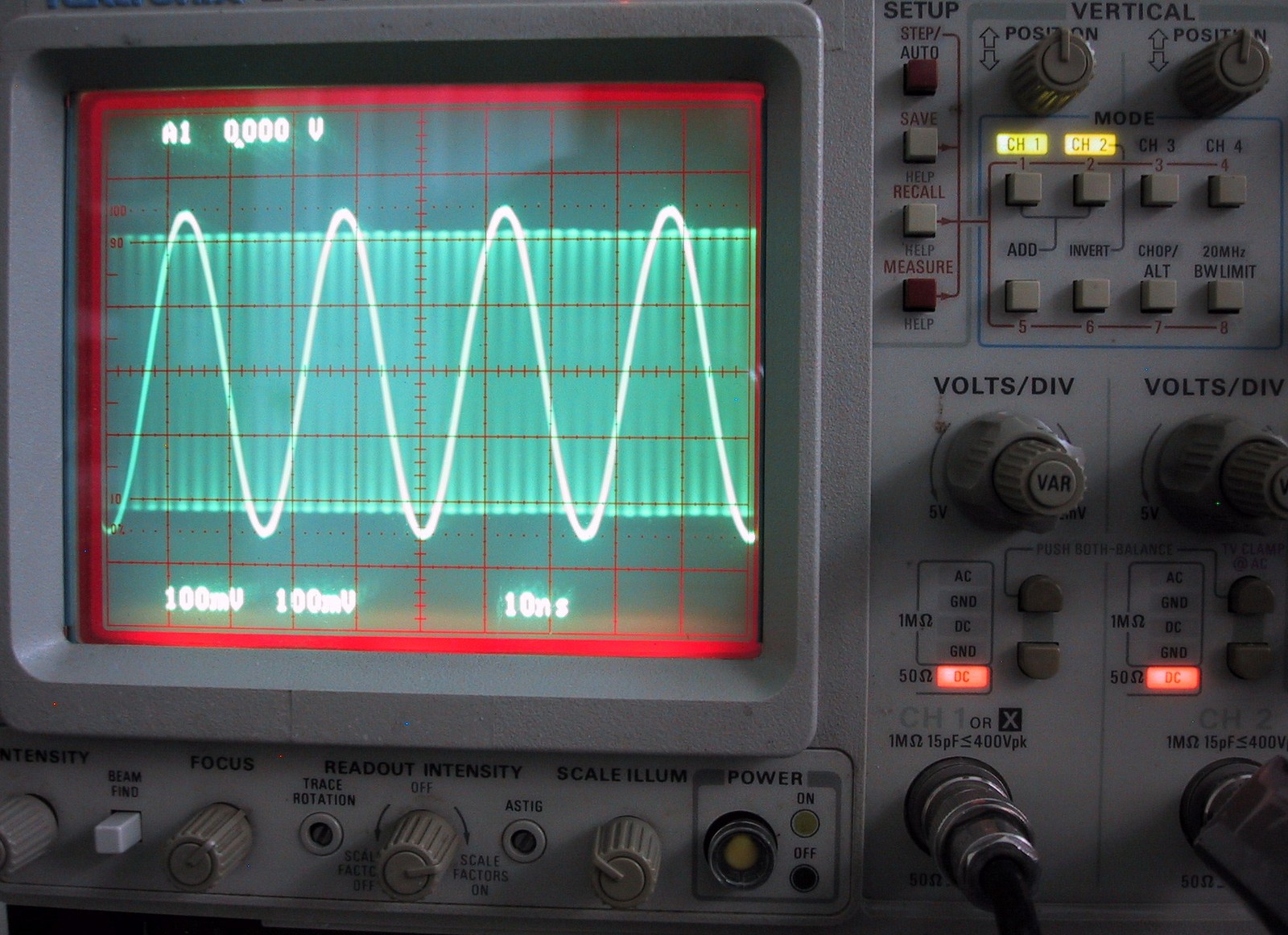 TEKTRONIX 2465B 400MHz 4Chan analog OSCILLOSCOPE, refurbed/cal'd