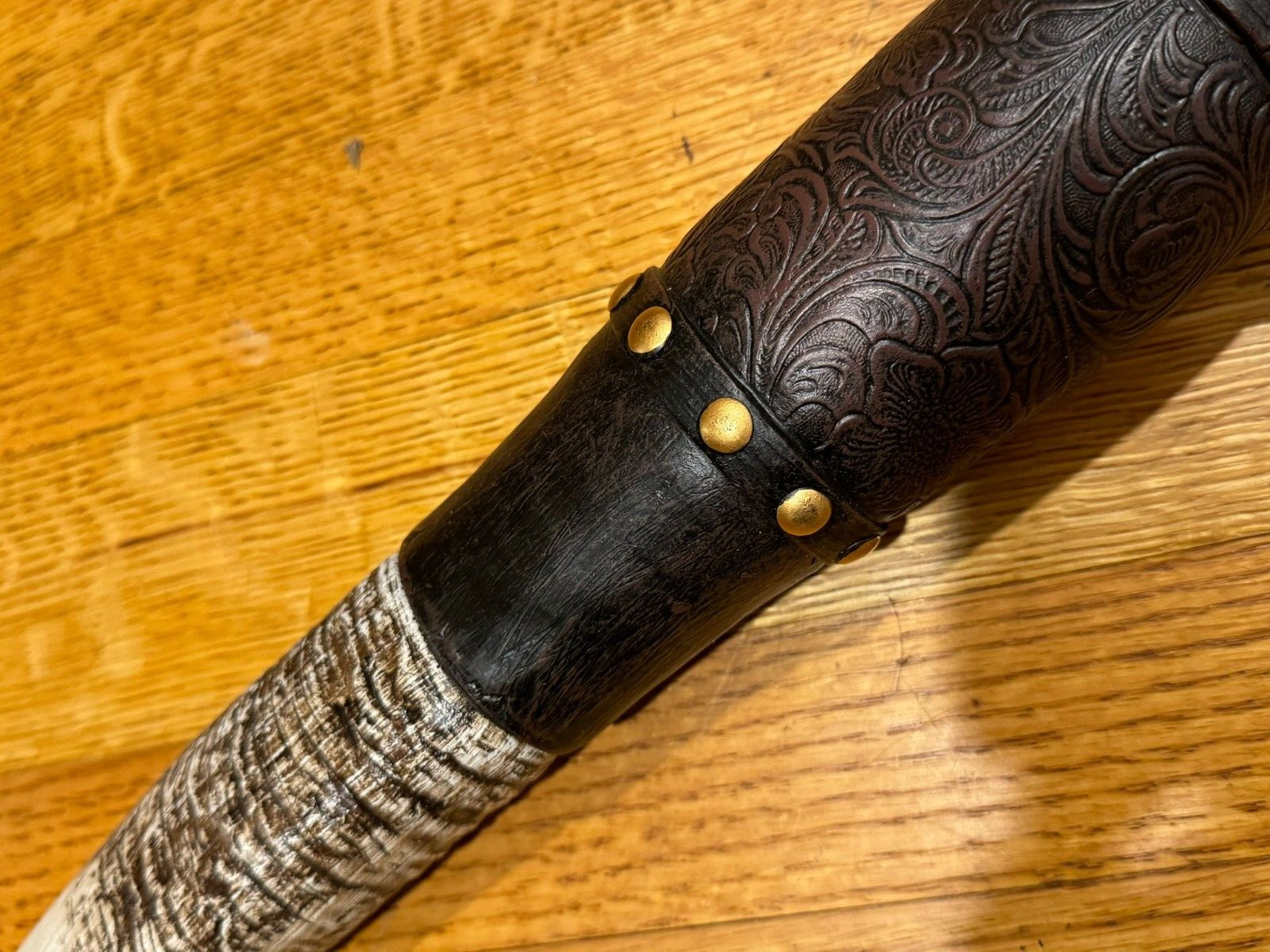 41" STEER BULL HORNS WESTERN LONGHORN WALL HANGING COW 3 1/2 Foot FAUX longhorns