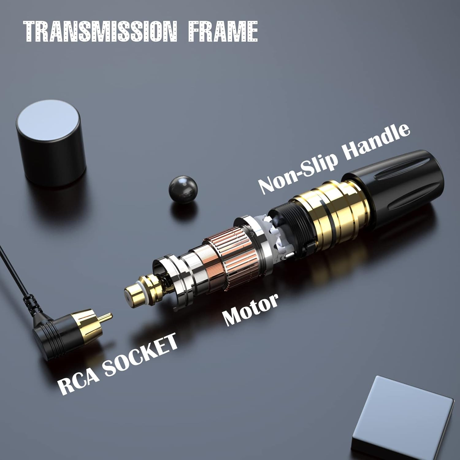 Cartridge Tattoo Machine Kit WTK164 - Pen Power Supply Ink Beginner Set