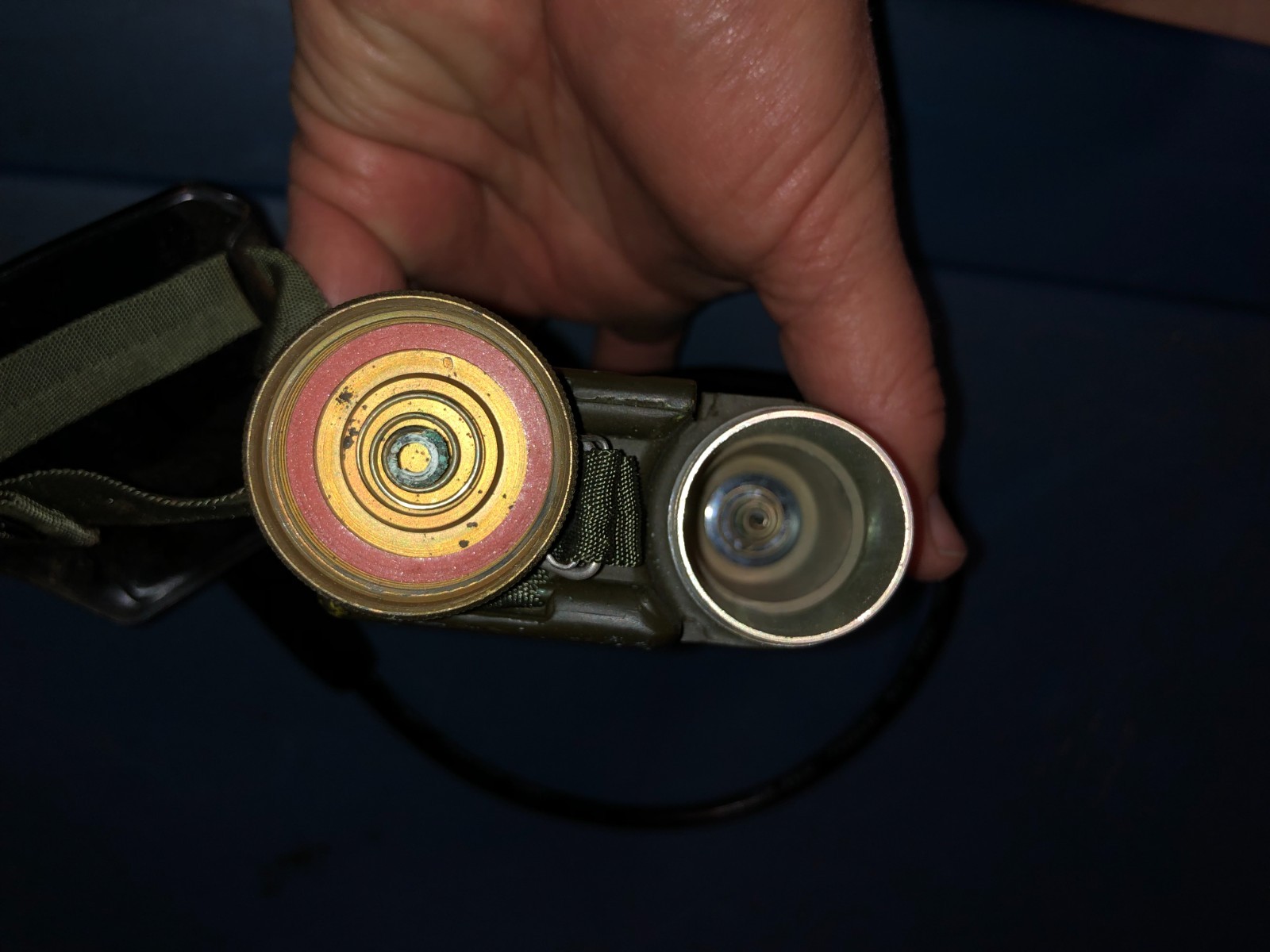 70's Era US Air Force Pilot's AN/PRC-90 Emergency Survival RADIO Dated 1977