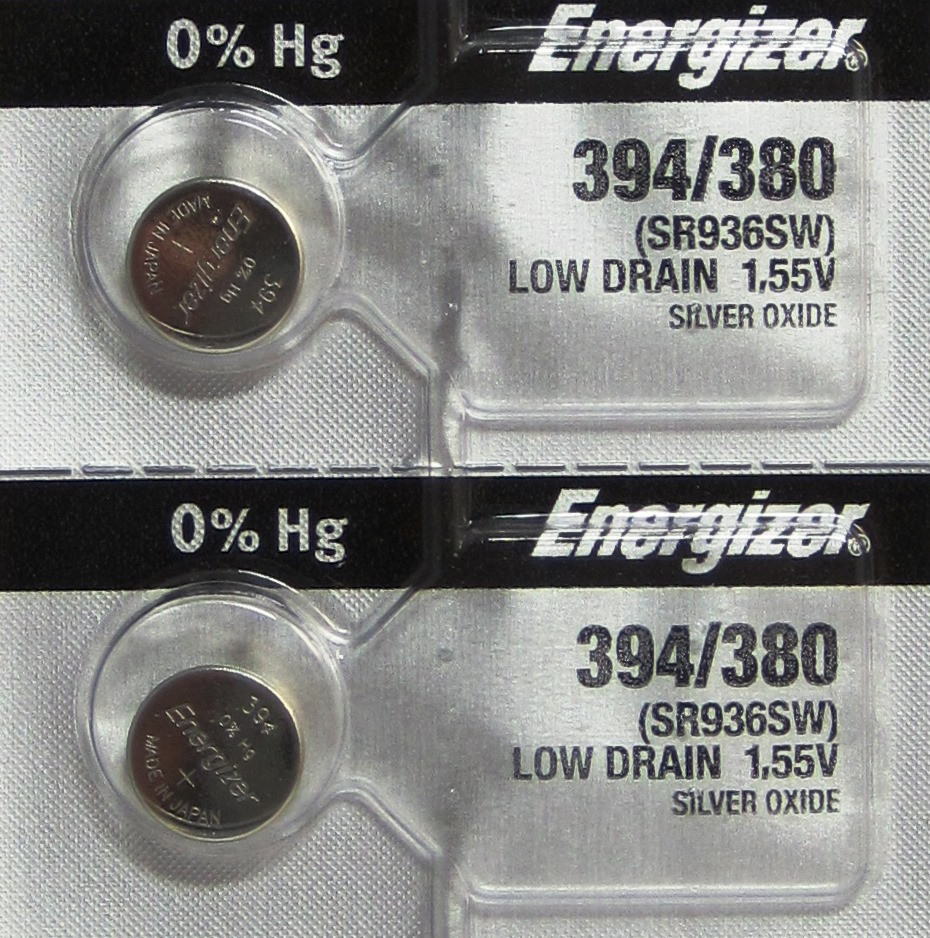 2 Energizer Watch SR936SW SR936W SR936 Battery
