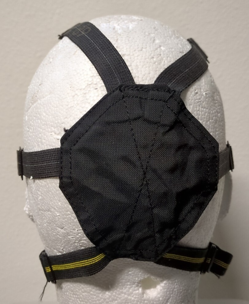 Canadian C3 60mm Gas Mask & Sealed US M11 Filter - Medium Triangle Nose Variant