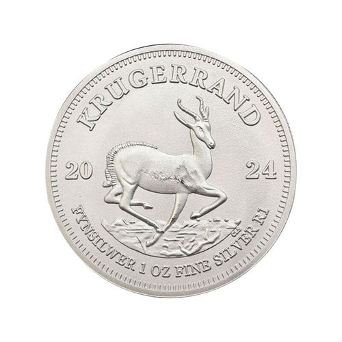 2024 South Africa Silver Krugerrand Coin 1 oz.Silver New in a Capsule