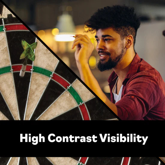 VIPER DEAD ON SISAL BRISTLE STEEL TIP DART BOARD FROM GLD PDTS NEW SHIPS FREE