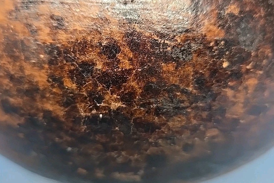 Antique Native American Indian Olla Pine Pitch Water Pot-- Navajo?